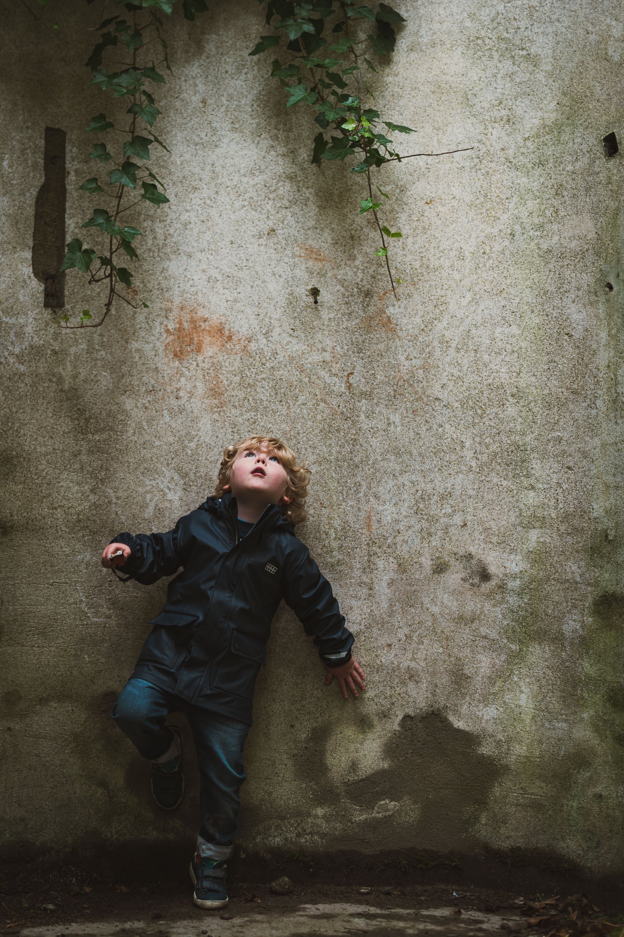   A personal example of the subject being placed according to the rule of thirds  