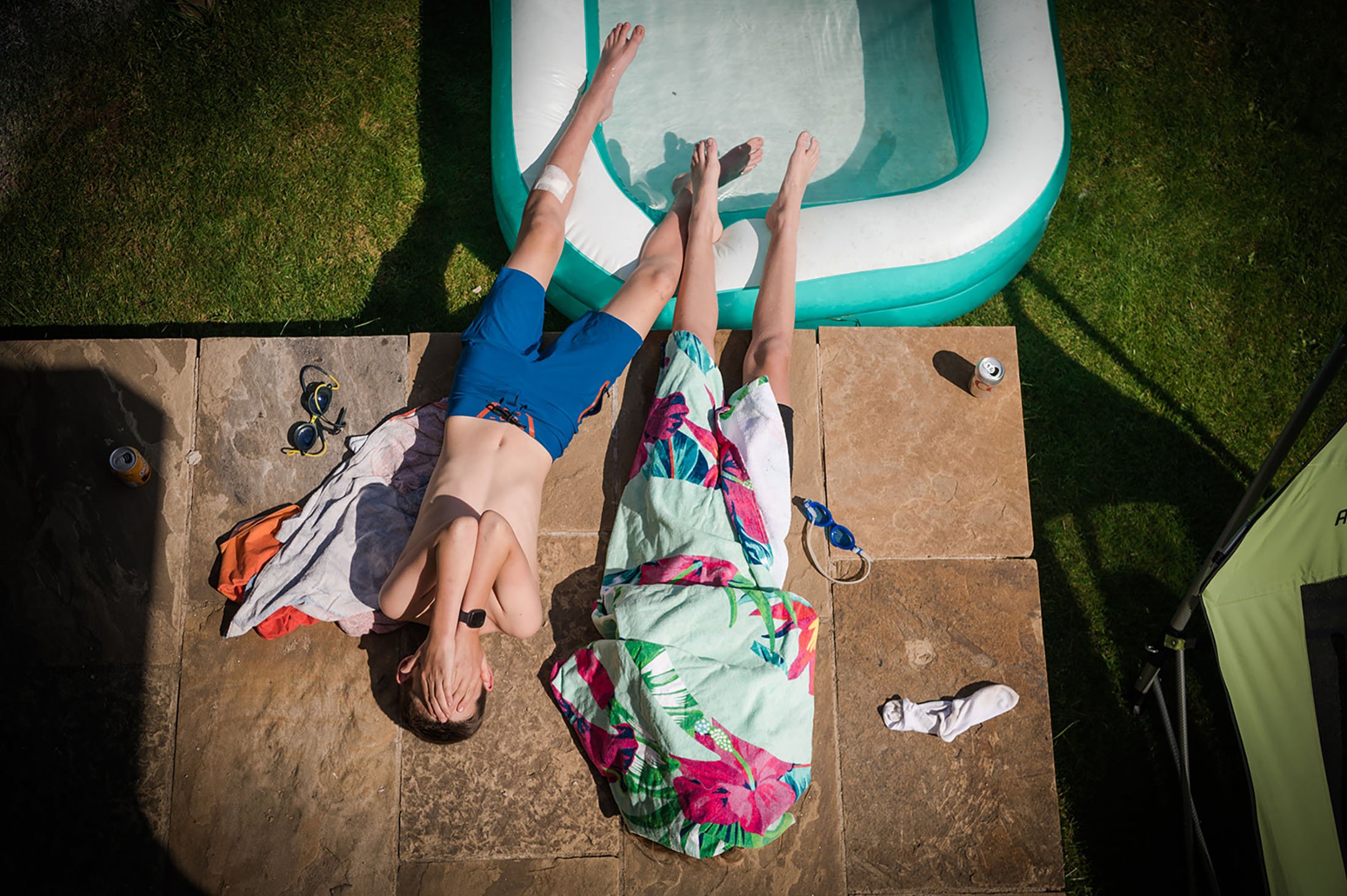   “An unexpected angle on camera shy teens”  