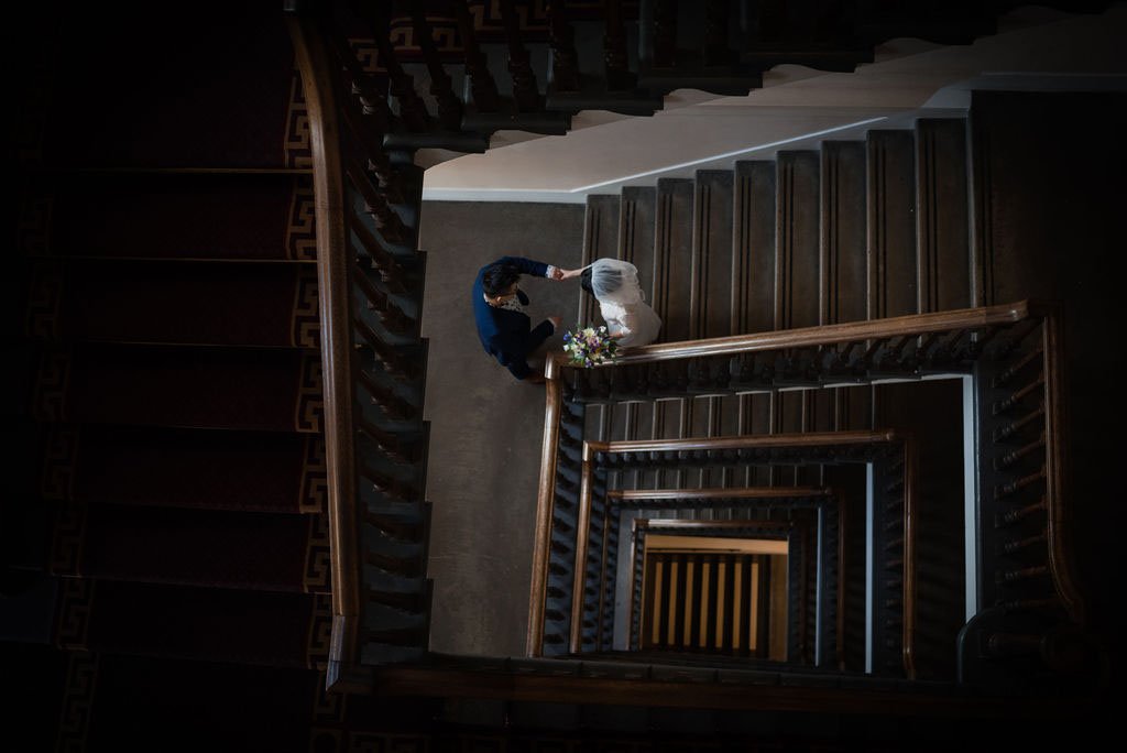   “Look for interesting lines and angles when you’re taking a photo.”  