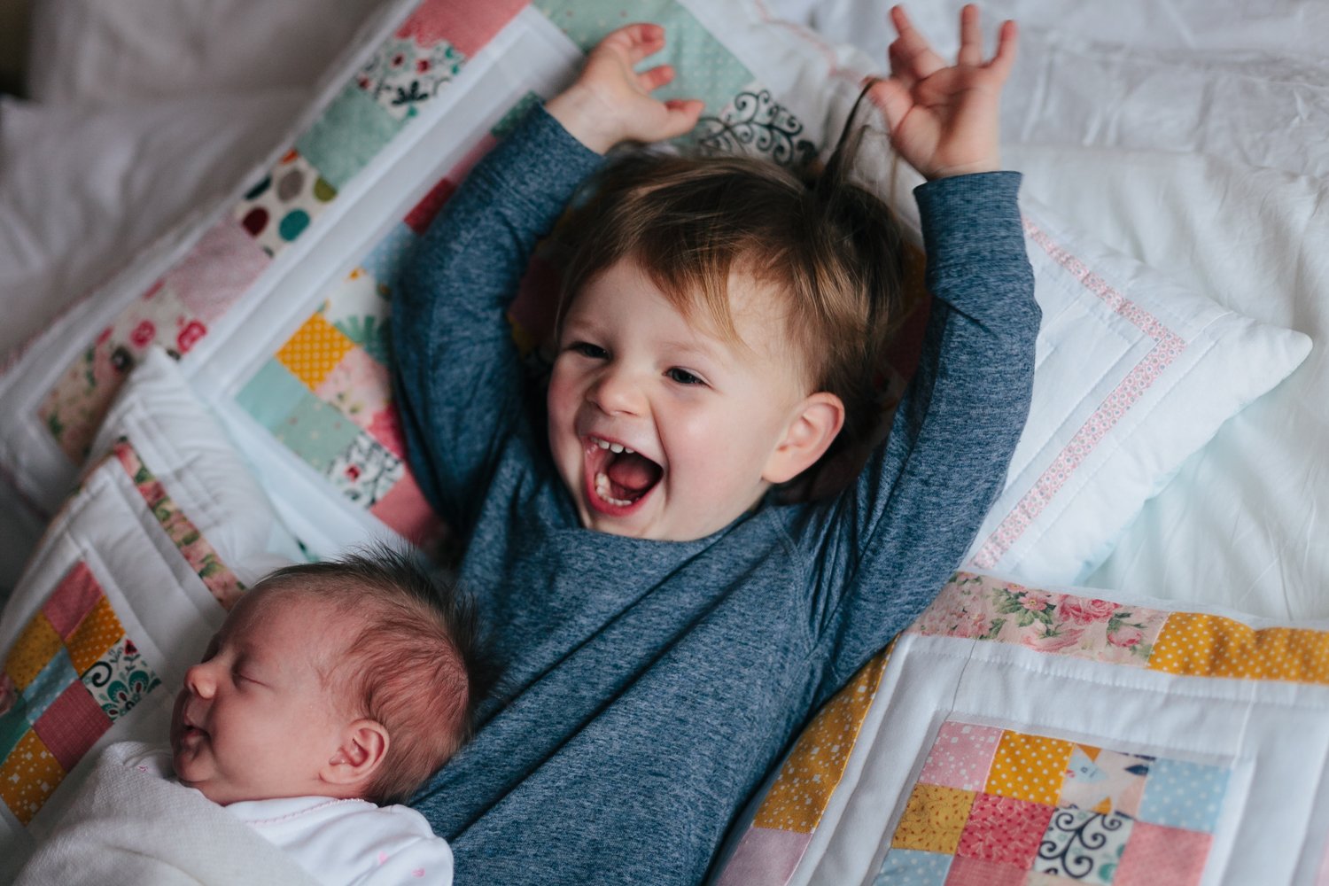   “Put your child at ease and get a giggle out of them”  