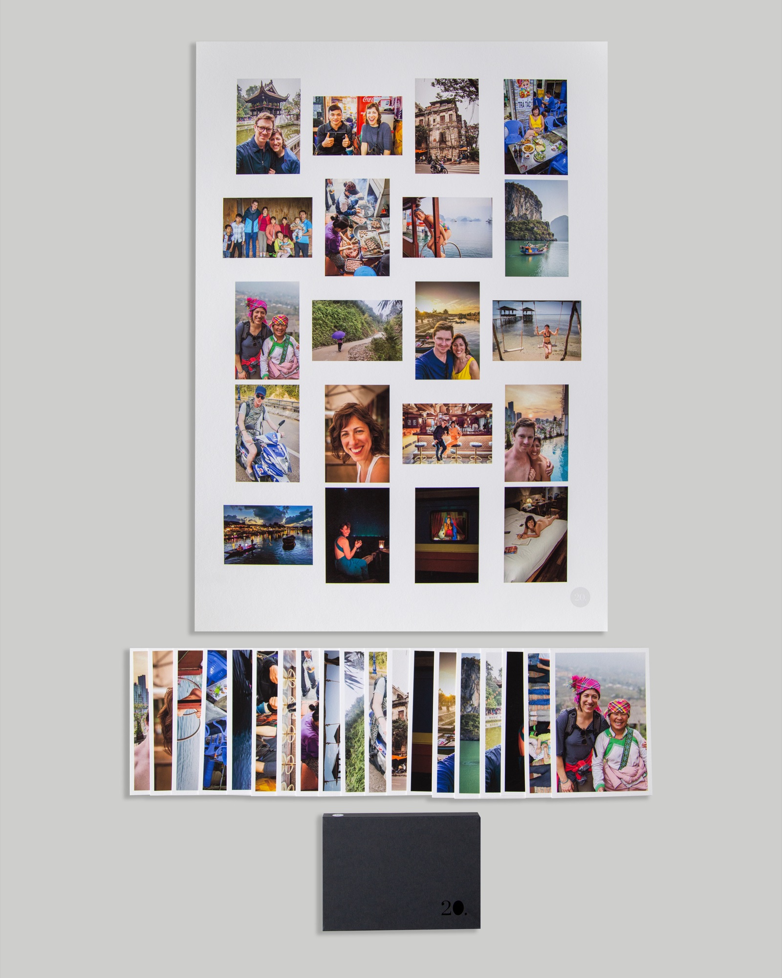 Classic Prints and a Collage Print